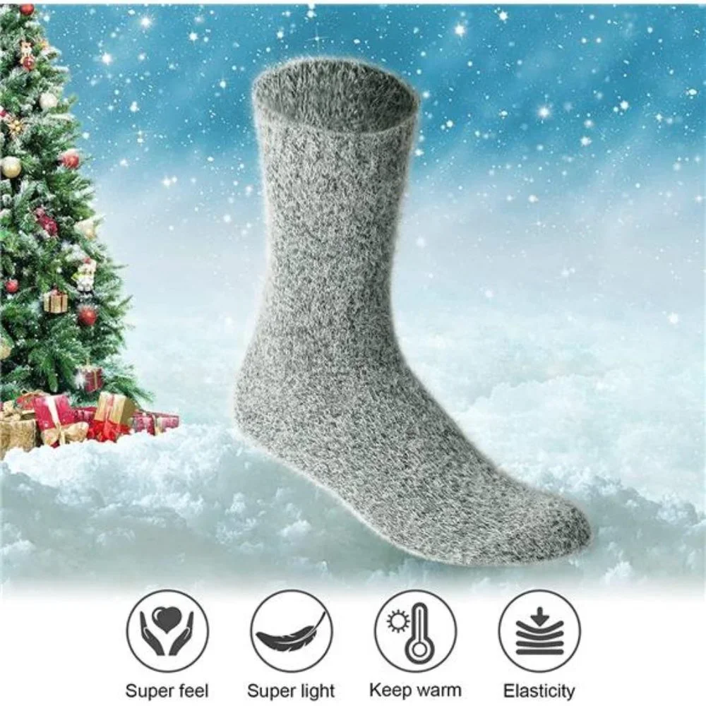 5 Pairs Women's Warm Socks Winter Fluffy Cozy Socks